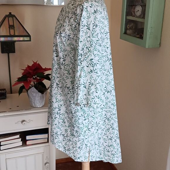 NEW Citron Blue Linen Blend Top - Picture 4 of 11